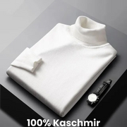 Linderhoff™ | Pull à col roulé en cachemire