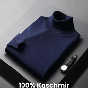 Linderhoff™ | Pull à col roulé en cachemire