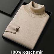 Linderhoff™ | Pull à col roulé en cachemire